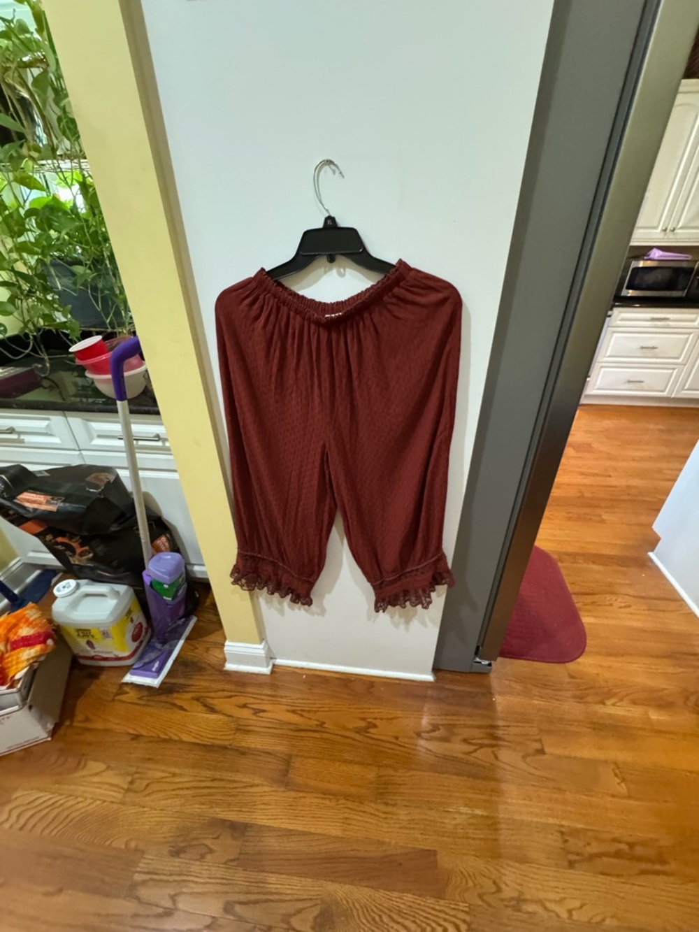 Free People Rust Red Bloomers - Picture 2 of 10
